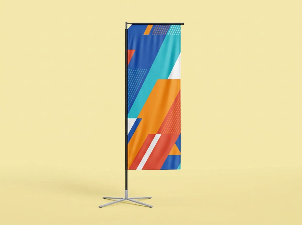 Beachflag-vierkant