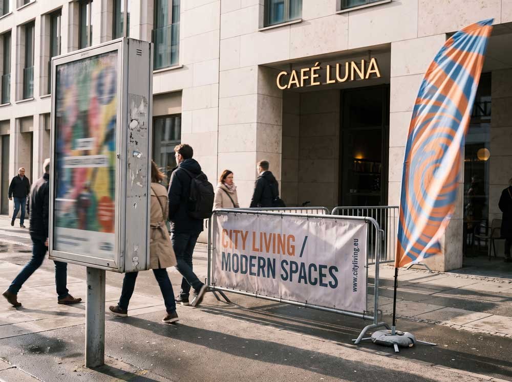 Binnenreclame tot buitenreclame