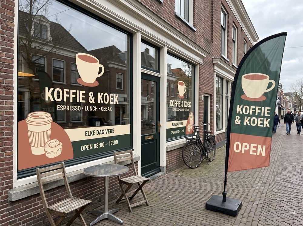 Reclamemateriaal bedrukken op maat