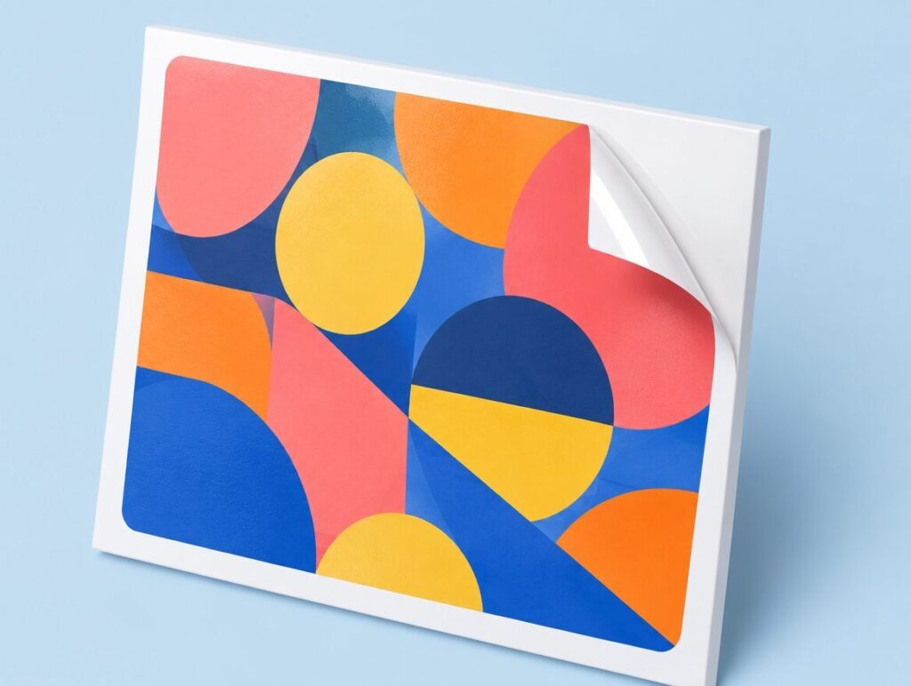 Grote vinyl sticker op maat